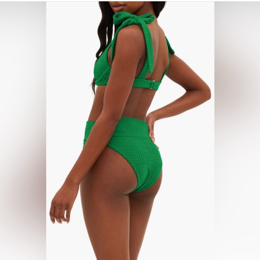 Beach Riot Highway Bottom Jelly Bean Green Terry - XL